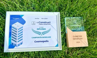 Cosmopolis castiga titlul de Campion Imobiliar la Gala reConstruct by Wall-Street.ro Cosmopolis castiga titlul de Campion Imobiliar la Gala reConstruct by Wall-Street.ro