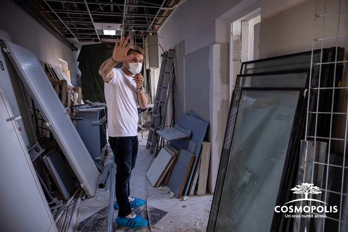 Codin Maticiuc și Cosmopolis încheie prima etapă de renovare a etajului 7 de la Institutul Clinic Fundeni