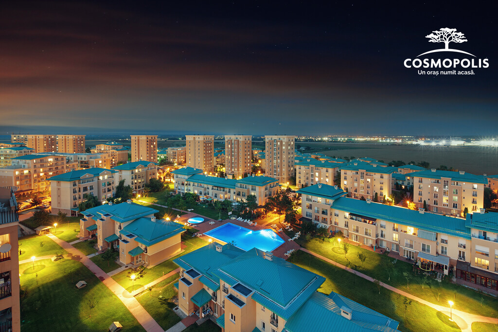 Opus Land crește investiția anuală în Cosmopolis: 29 mil. euro pentru 500 de locuințe noi și triplarea suprafeței Strip mall-ului