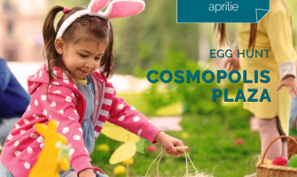 Easter Egg Hunt în Cosmopolis Plaza Easter Egg Hunt în Cosmopolis Plaza